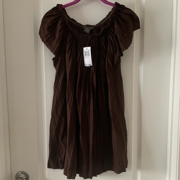 Chelsea & Theodore Tops - New Chelsea & Theodore brown kate top